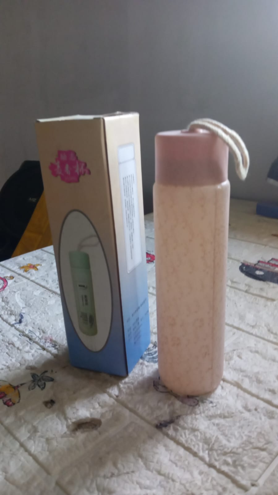 350ml Leak Proof Glass Water Bottle - Hot & Cold, BPA Free, Travel 350ml Leak Proof Glass Water Bottle - Hot & Cold, BPA Free, Travel